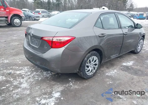 2017 Toyota Corolla Le from USA, damaged, VIN 2T1BURHEXHC776607